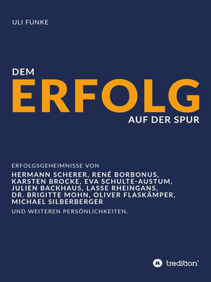 cover image of Dem Erfolg auf der Spur
